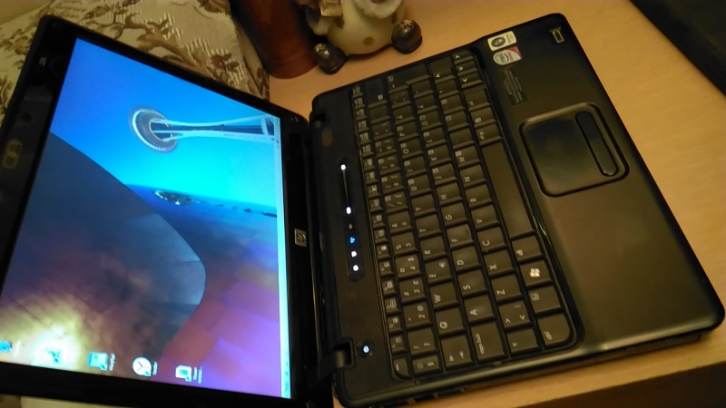 Ноутбук Compaq 2230S 2 ядра 2 Ghz 1 Gb 150 hdd 12,1