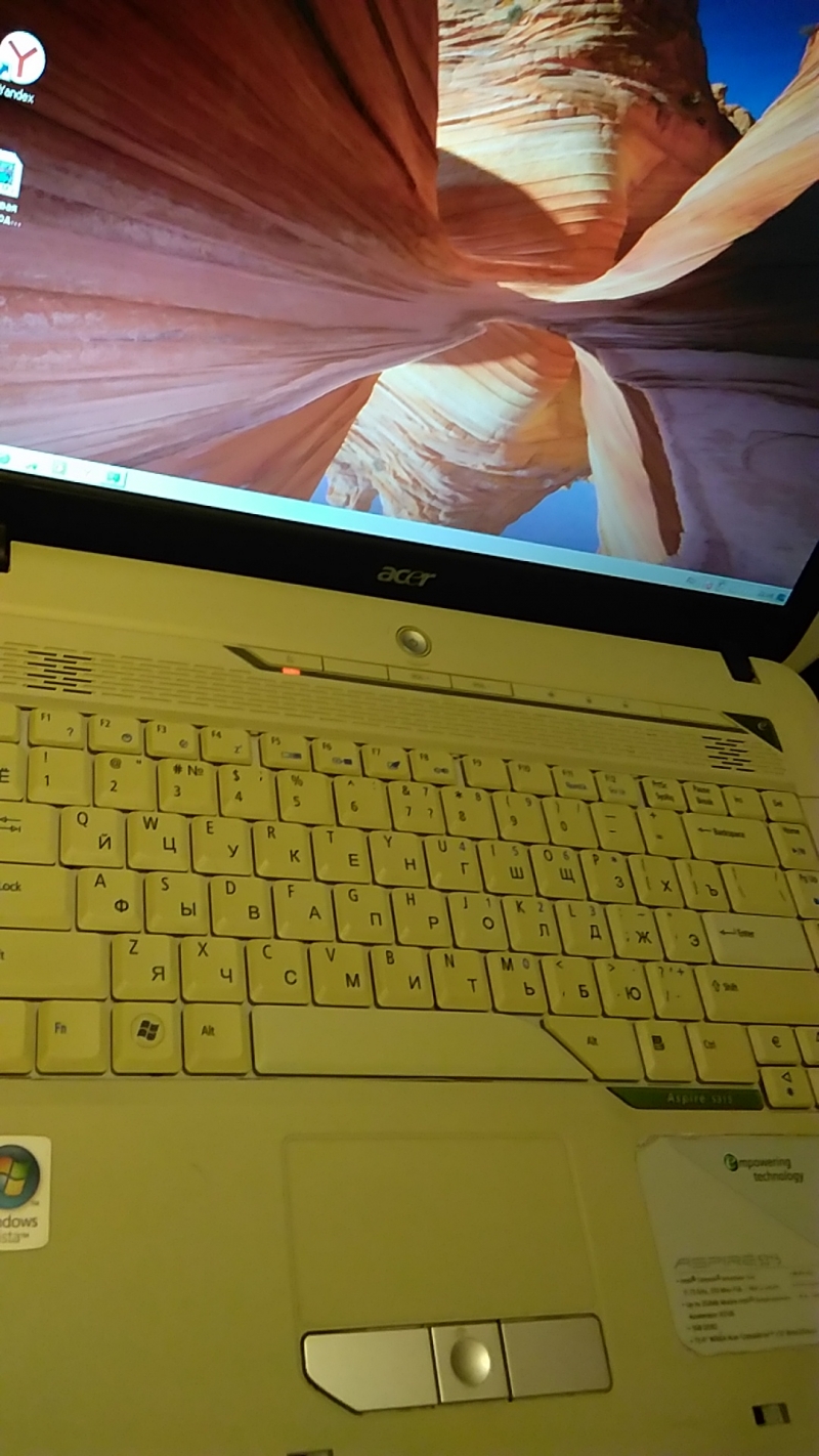 Ноутбук Acer 6315, 1,7 Ghz, 1 Gb, 80 hdd, 15,4, dvd, lan, cr, usb, wi-fi Хор.